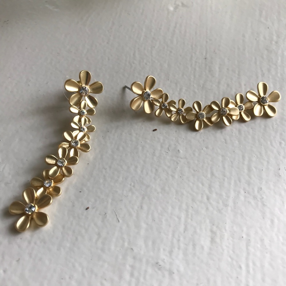 🍀 ROBERTO-RFM “Un Giardino” Floral Drop Earrings
